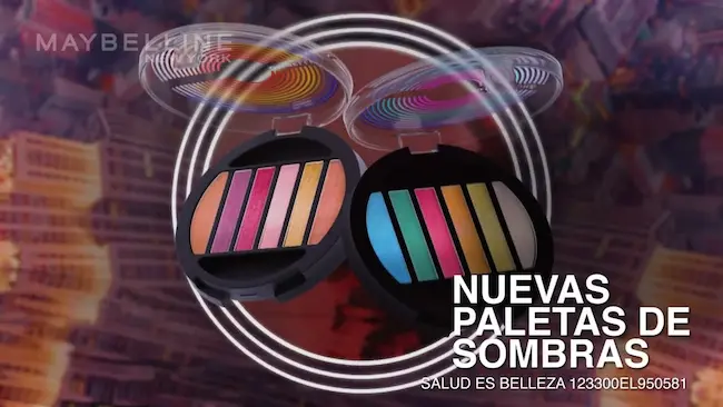 Sombras de ojos Maybelline Music Collection ambos tonos